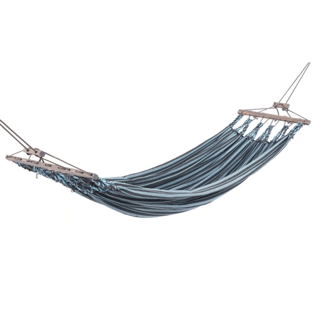 Chico Single Hammock Weatherproof Synthetics Gray-Turquoise 85 by Chico CI-1285 color bunt