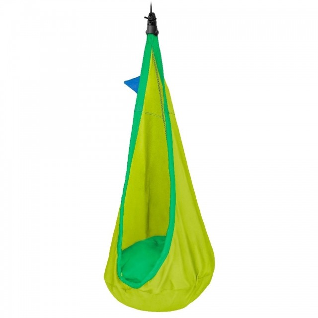 Joki Froggy - (Organic Cotton) Kids Hanging Nest with Suspension by La Siesta LS-JCD70-44 