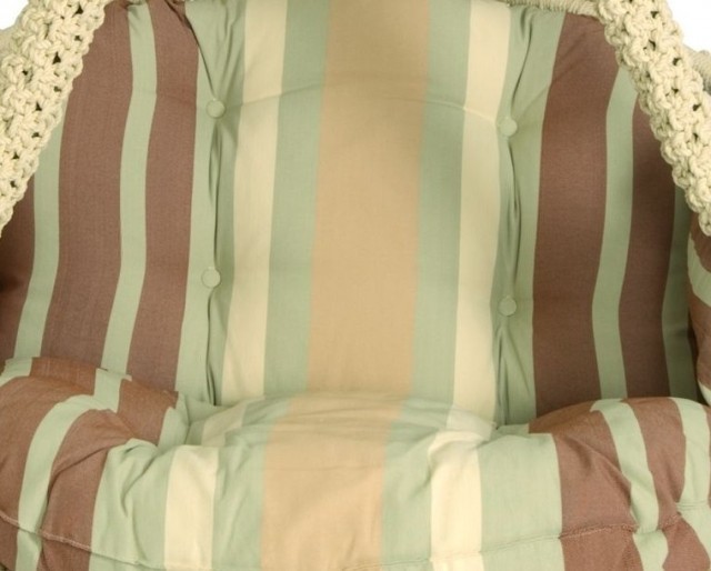 Kissen Latte Macchiato Nido Royal by Jobek - Germany JO-01095-OLD color beige
