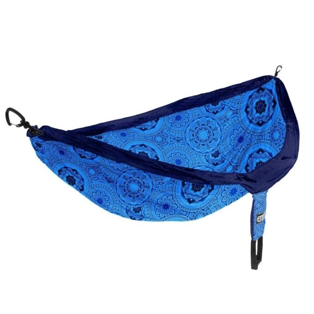 eno Doublenest Hammock Print - Mantra Blue by ENO EN-DP270 color blau