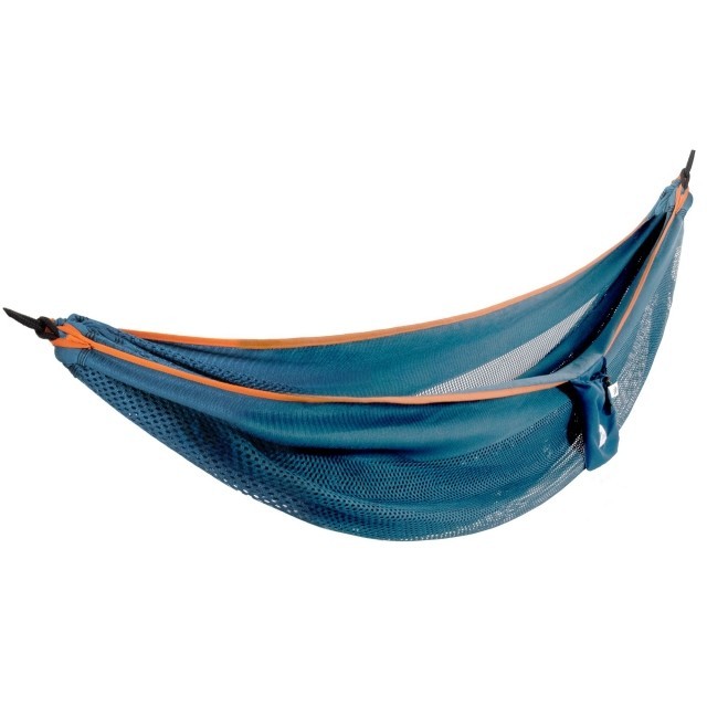 Mesh Polyester Hammock - Double - Blue/Orange by Vivere VI-MESH2-40 color bunt