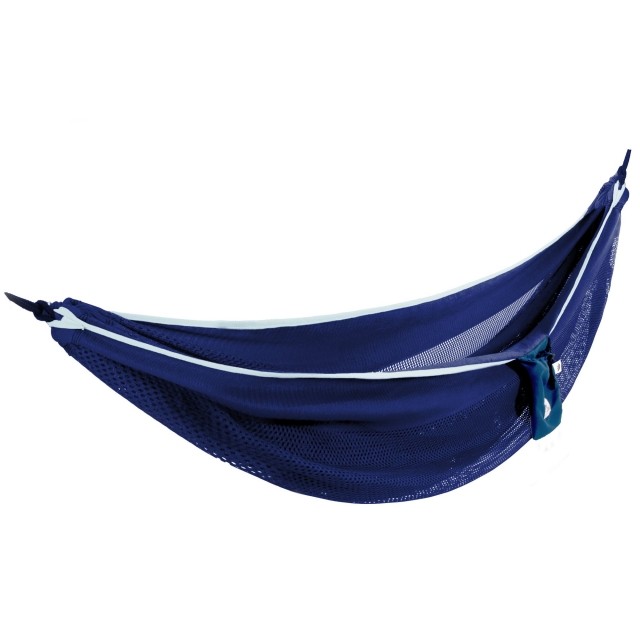 Mesh Polyester Hammock - Double - Navy/Turquoise by Vivere VI-MESH2-42 color bunt