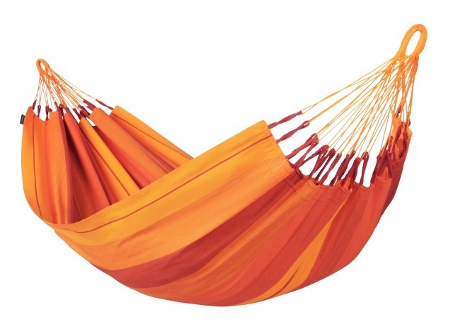 Modesta Volcano - Single organic cotton hammock, orange by La Siesta LS-MOH14-22 color rot