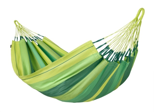 Modesta Jungle - Single organic cotton hammock, green 300 cm by La Siesta LS-MOH14-44 color grün
