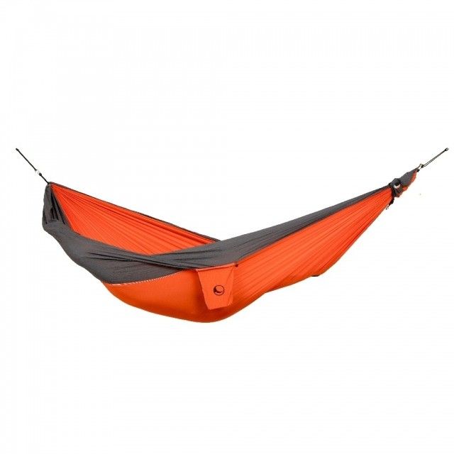 Ticket to the Moon Double hammock orange dark grey by Ticket to the moon TM-THD-3503 color orange