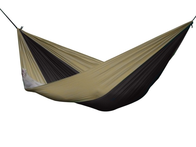 Parachute Hammock - Double (Black/Sand) by Vivere VI-PAR22 color schwarz