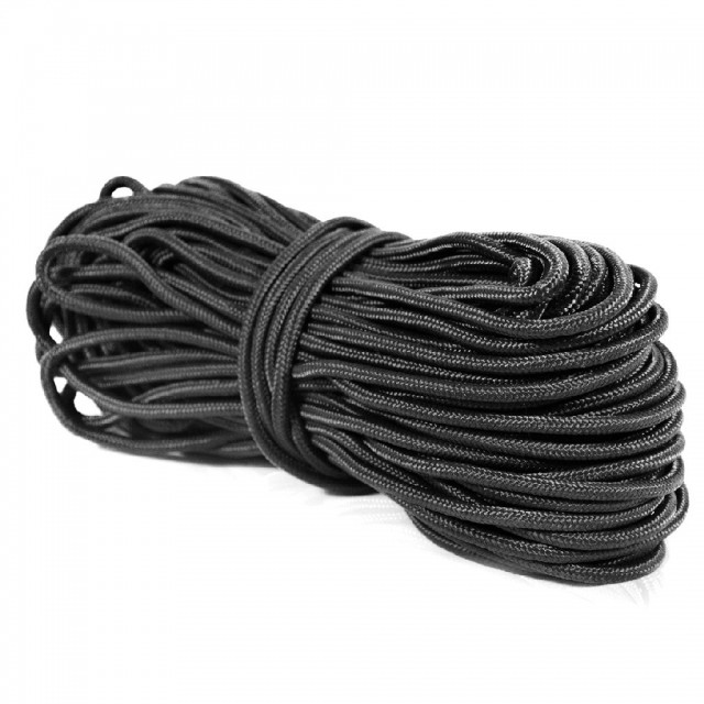 Paracord 25 meters for tarp suspension by DD Hammocks DD-21823 color schwarz