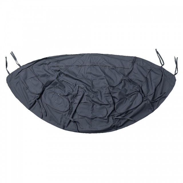 Cushion cover for Globo chair anthracite - back part 4 pieces by Amazonas AZ-2030809 color Grau / Silber