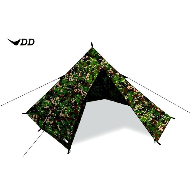 DD superlight Pyramiden-Zelt für ein bis zwei Personen by DD Hammocks DD-21512 color camouflage