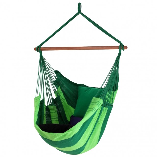Relaxa Verde Hängesessel Baumwolle grün by MacaMex MA-11405 color grün