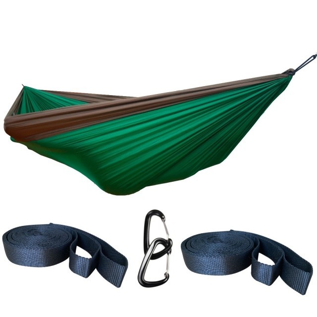 OffRoad Light Hammock green-khaki with Straps by Hideaway Outfitters HO-0015000400 color grün