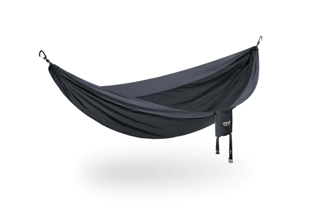 SingleNest Hammock Black / Charcoal by ENO EN-SN010 color schwarz