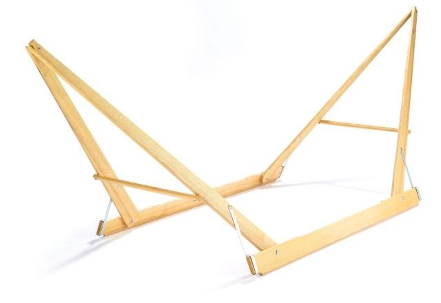 Chico Hammock Rak Terra For Double Hammock Foldable Glazed Ash Wood by Chico CI-5120 color braun