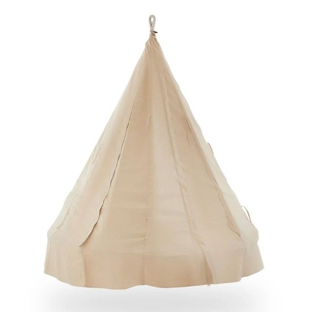 Poncho Weather Protection for Hanging Bed, Medium, Beige by Tiipii TI-TIC1500BE color creme