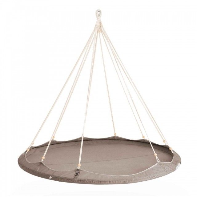 Bed Classic Taupe by Tiipii TI-TIB1500TE color Grau / Silber