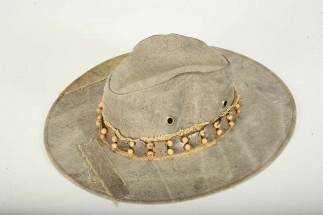 Braunes Schmuck-Band mit hellen Perlen (ohne Hut) by Real Deal Brazil TRD-HB6T 