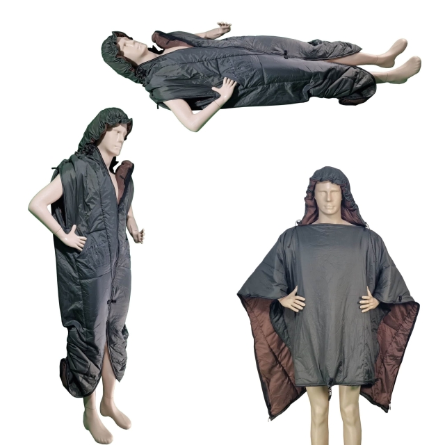 Walker™ L / 3 Sleeping Bag Olive by Bushmen BU-WSBL3olv color grün