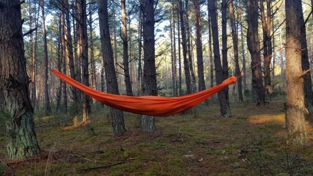 Zen hammock orange by Bushmen BU-ZEHAORA color orange