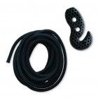 Tree Rope - Montageset für Hängesessel by LaSiesta LS-TR-C2-OLD color schwarz